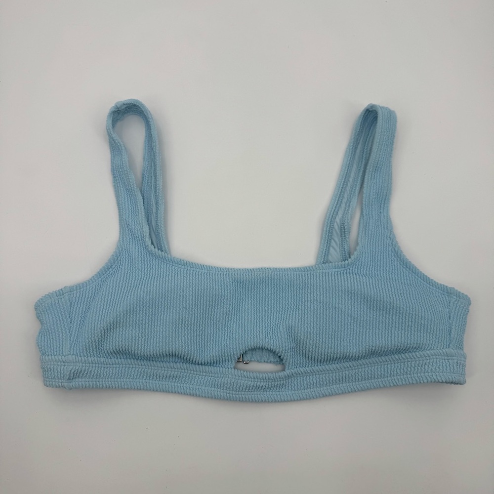 Xhilaration Blue Bikini Top - Picture 4 of 9